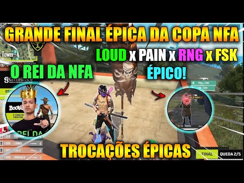 FINAL COPA NFA - LOUD É CAMPEÃ! BAK O REI DA NFA - TROCAÇÕES ÉPICAS DA GRANDE FINAL - CLIPS FF