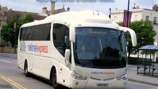 preview picture of video 'NATIONAL EXPRESS  SCANIA IRIZAR PB YN54 NYT  CHELTENHAM ON SERVICE 444, 24/05/2011'