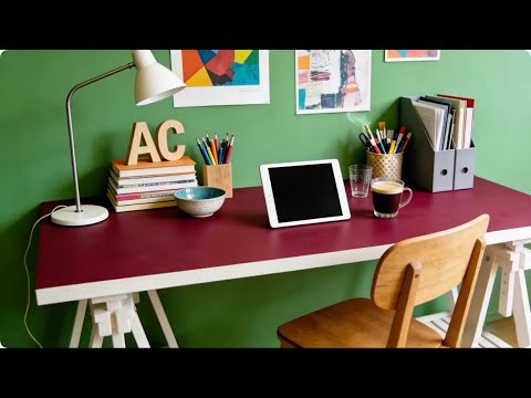 Soft Piano Study Music • Cozy Workspace Ambience for Deep Focus & Relaxation