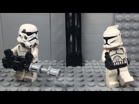 LEGO Star Wars: Clone VS Stormtrooper - LEGO Stopmotion
