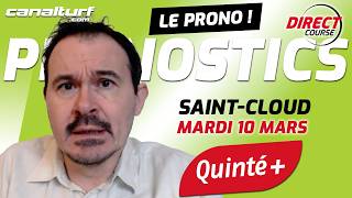 emission video des courses turf pmu du Mardi 10 mars 2026