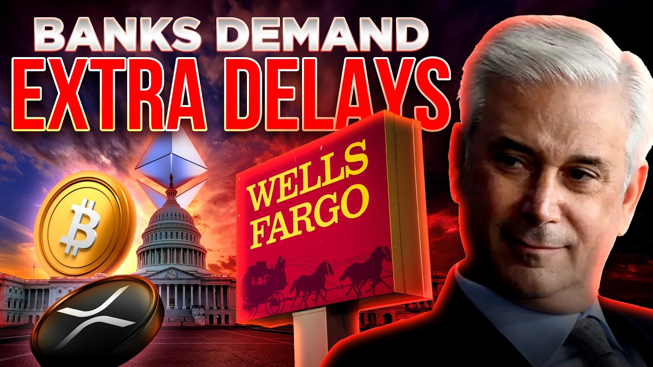 Banks Demand Outrageous 60 Day Delay!🔥Wells Fargo Terrified of Crypto!🚨
