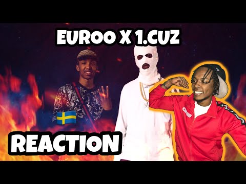 AMERICAN REACTS TO SWEDISH RAP! Euroo, 1.Cuz - GHOSTS (ENGLISH SUBTITLES)