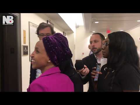 Ilhan Omar Laughs When Being Asked About Her Tax Problems