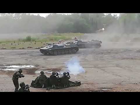 Puolustusvoimat 100-taistelunäytös.