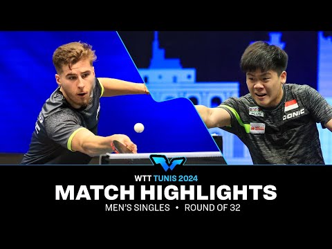 Quek Izaac vs Florian Bourrassaud | MS R32 | WTT Contender Tunis 2024