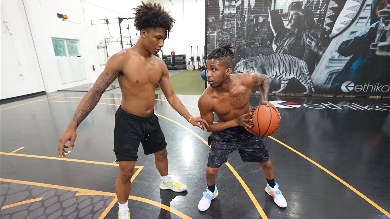 1V1 AGAINST 16 Year Old Mikey Williams!! (INTENSE)