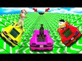 SHINCHAN AND FRANKLIN TRIED THE IMPOSSIBLE SPEED BOOSTER CORRIDOR PARKOUR CHALLENGE GTA 5
