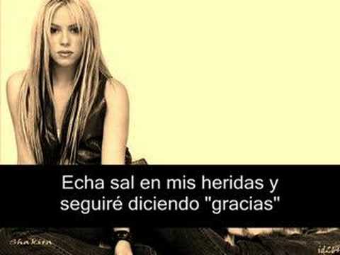 LETRA DE CANCIONES DE SHAKIRA INEVITABLE letra de canciones de shakira inevitable: