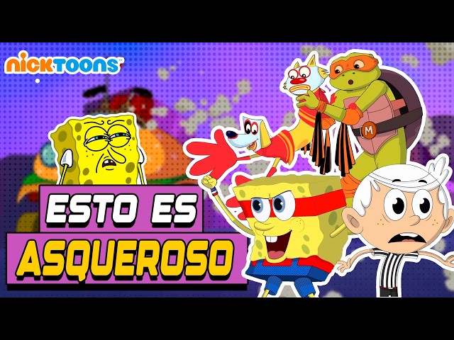 Vídeo relacionado con Nickelodeon - Camiseta para hombre de Nicktoons Supergroup - Azul - Small