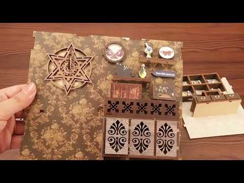 Book Nook Magic Night ★ DX Craft BV02-006