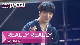 WINNER - REALLY REALLY (위너 - 릴리릴리) l 2022 POWERFUL DAEGU K-POP CONCERT