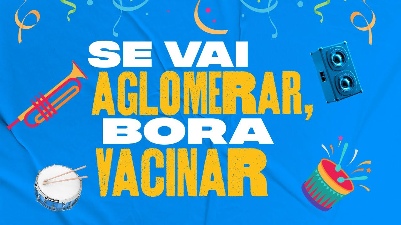 "Se Vai Aglomerar, Bora Vacinar" (Frevo)