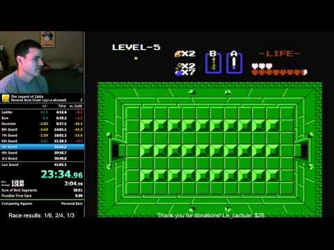 Legend of Zelda - Reverse Triforce Order (36:15)