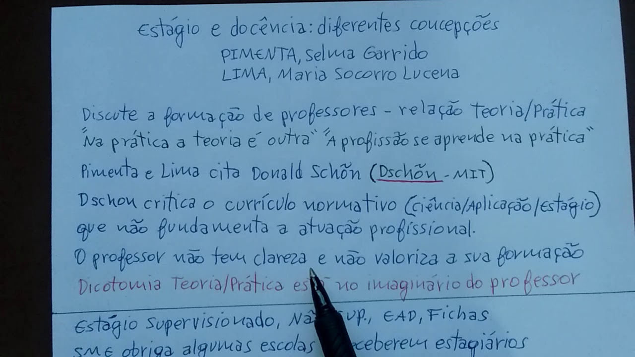 Estágio e Docência 001 - Pimenta e Lima