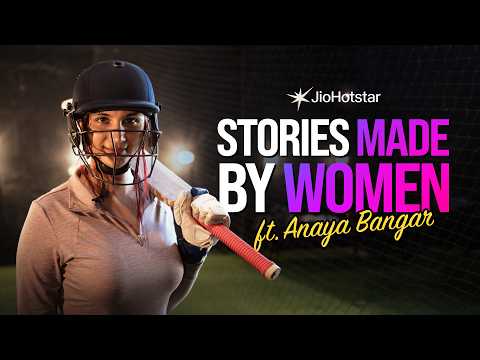 JioHotstar's Stories made by Women promo