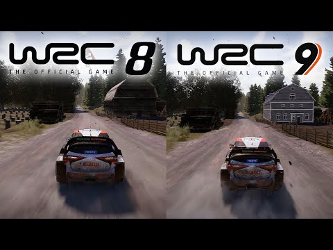 WRC 8 vs WRC 9 | Direct Comparison