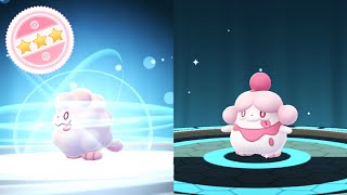 EVOLVING 100% IV SWIRLIX TO SLURPUFF in Pokémon GO
