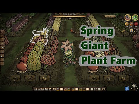 Don't Starve Together Guide - 🌱🌺 Spring 🌺🌱 Giant Plants Farm