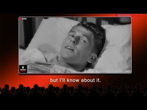 English @ the Movies: Win One For the Gipper