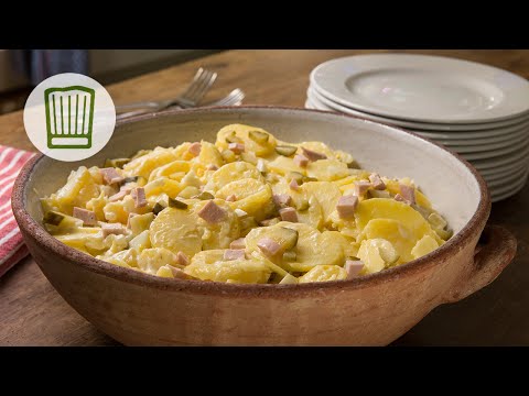 Omas bester Kartoffelsalat mit Mayonnaise Rezept #chefkoch