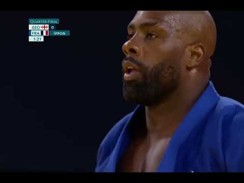 Olympic games 2024 Paris Teddy Riner VS Tushishvili Guram