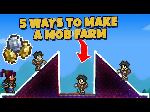5 Ways to make a Mob Farm in Terraria