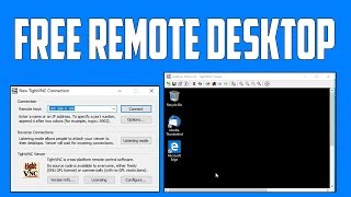 How To Use TightVNC To Access Computers Remotely in LAN | Free Remote Desktop