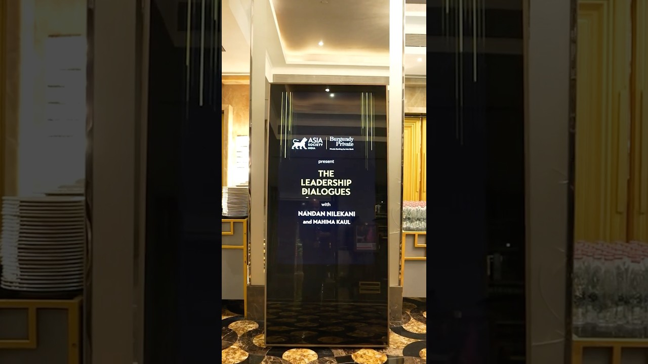 The Leadership Dialogues with Nandan Nilekani | Burgundy Private Experiences