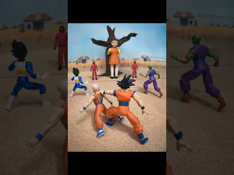 Dragon Ball Z Meets Squid Game! Action Figure Diorama