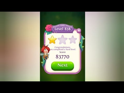 Blossom Blast Saga I Level 838 I Hard Level