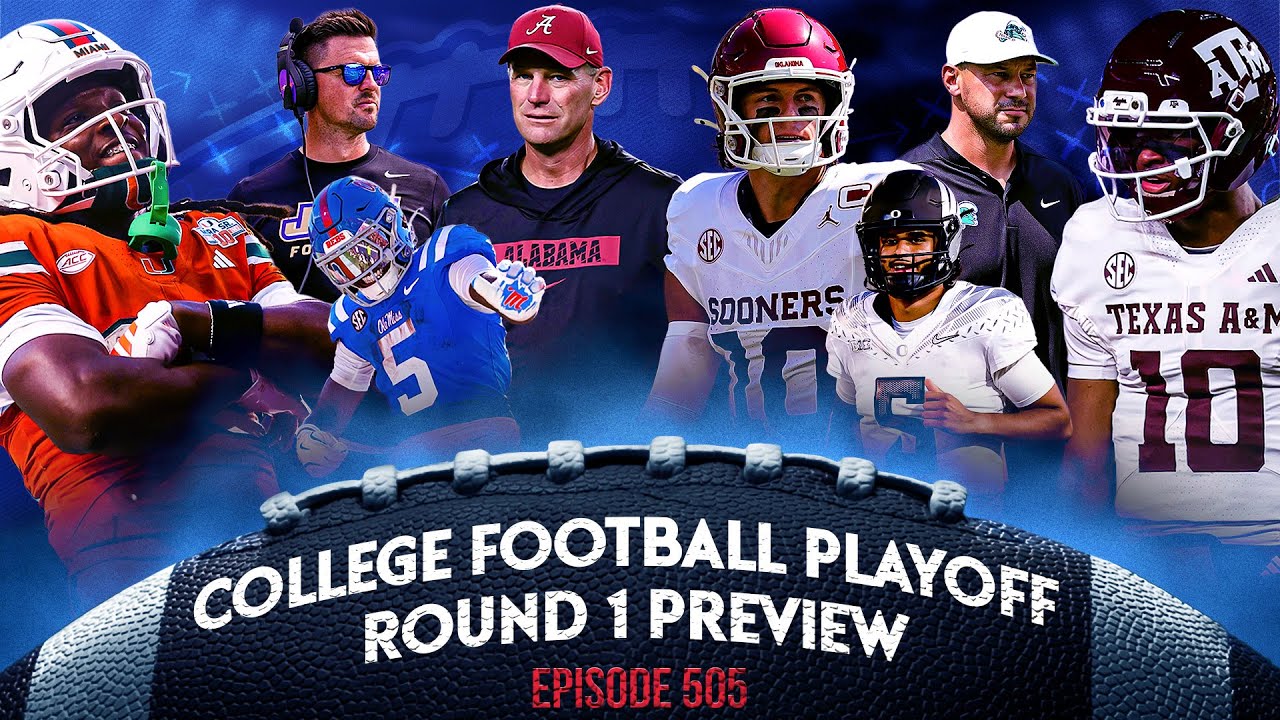 COLLEGE FOOTBALL PLAYOFF ROUND 1 PREVIEW