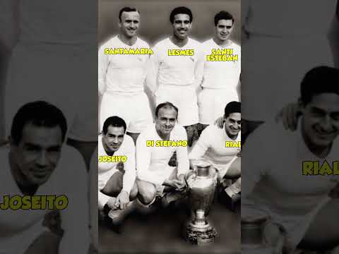 Real Madrid UEFA Champions League 1958 Winner