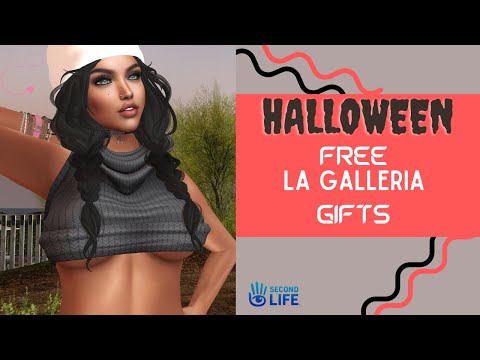 SECOND LIFE 2021 | LA GALLERIA | HALLOWEEN FREE GIFTS