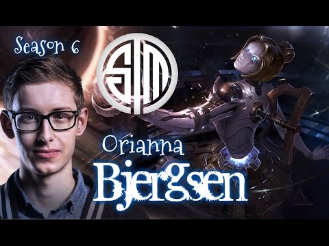 TSM Bjergsen ORIANNA Mid vs Yasuo - Patch 6.4 NA | League of Legends