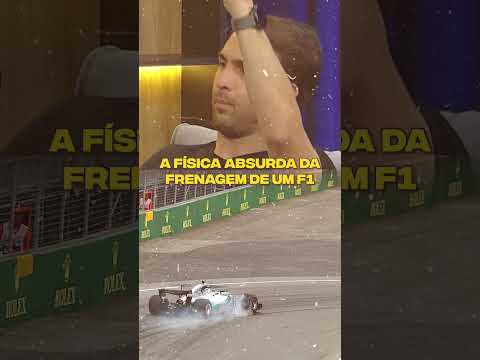 A física absurda da frenagem de um F1