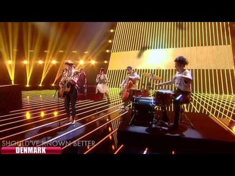Soluna Samay - Should've Known Better HD (Eurovision Song Contest 2012 Denmark)