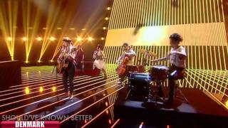 Soluna Samay - Should&#39;ve Known Better HD (Eurovision Song Contest 2012 Denmark)