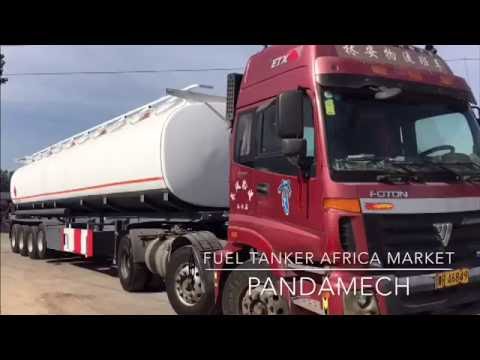 Fuel oil tanker trailer
