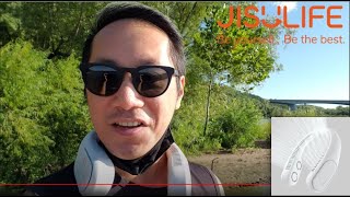 JISULIFE Portable Bladeless Neck Fan Review | Stay Cool While Exercising!