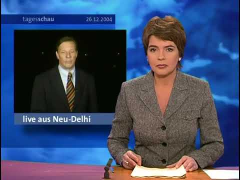 Tagesschau (Das Erste, December 26, 2004) 8:00 PM. Fragment