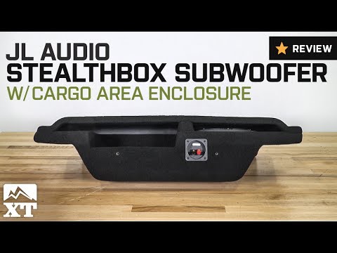 Jeep Wrangler JL Audio Stealthbox Subwoofer w/ Cargo Enclosure (2007-2017 JK 2-Door) Review
