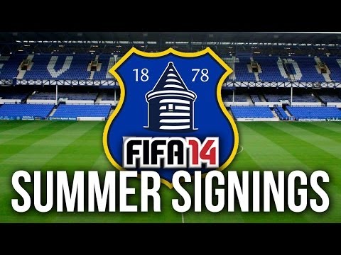 FIFA 14 Career Mode: Summer Signings - EVERTON!
