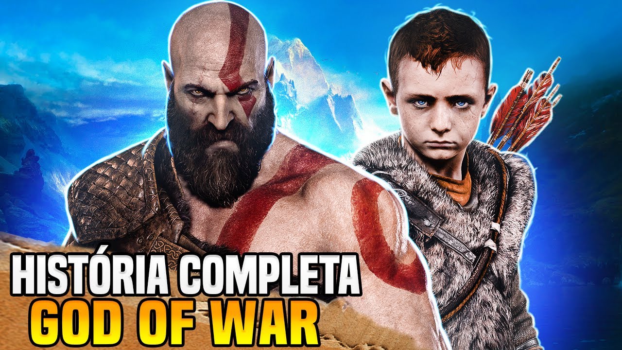 HISTÓRIA COMPLETA DE GOD OF WAR