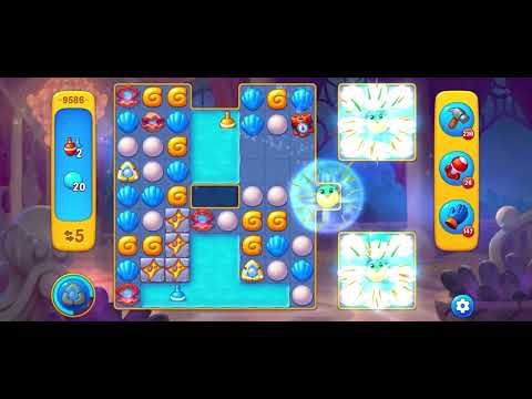 Fishdom level 9586 no boosters フィッシュダム ノーマル