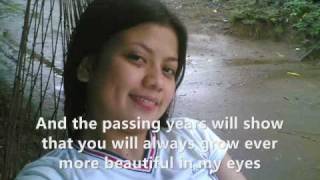 Beautiful in my eyes - Christian Bautista (lyrics)