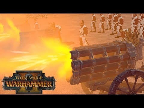 ELF-BLASTER VOLLEY GUN II - Empire vs High Elves // Total War: Warhammer II Online Battle