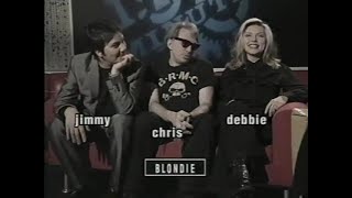 Blondie interview &amp; Rapture Maria No Exit video on MTV 120 Minutes with Jancee Dunn (1999.02.21)