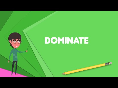 image-What does dominated mean in sentence?