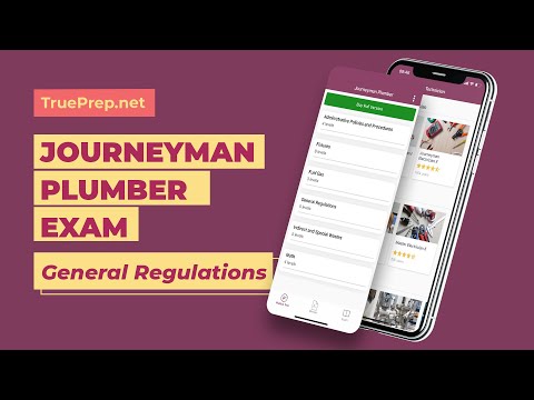 Journeyman Plumber Practice Test 1 Administrative Policies and Procedures TruePrep